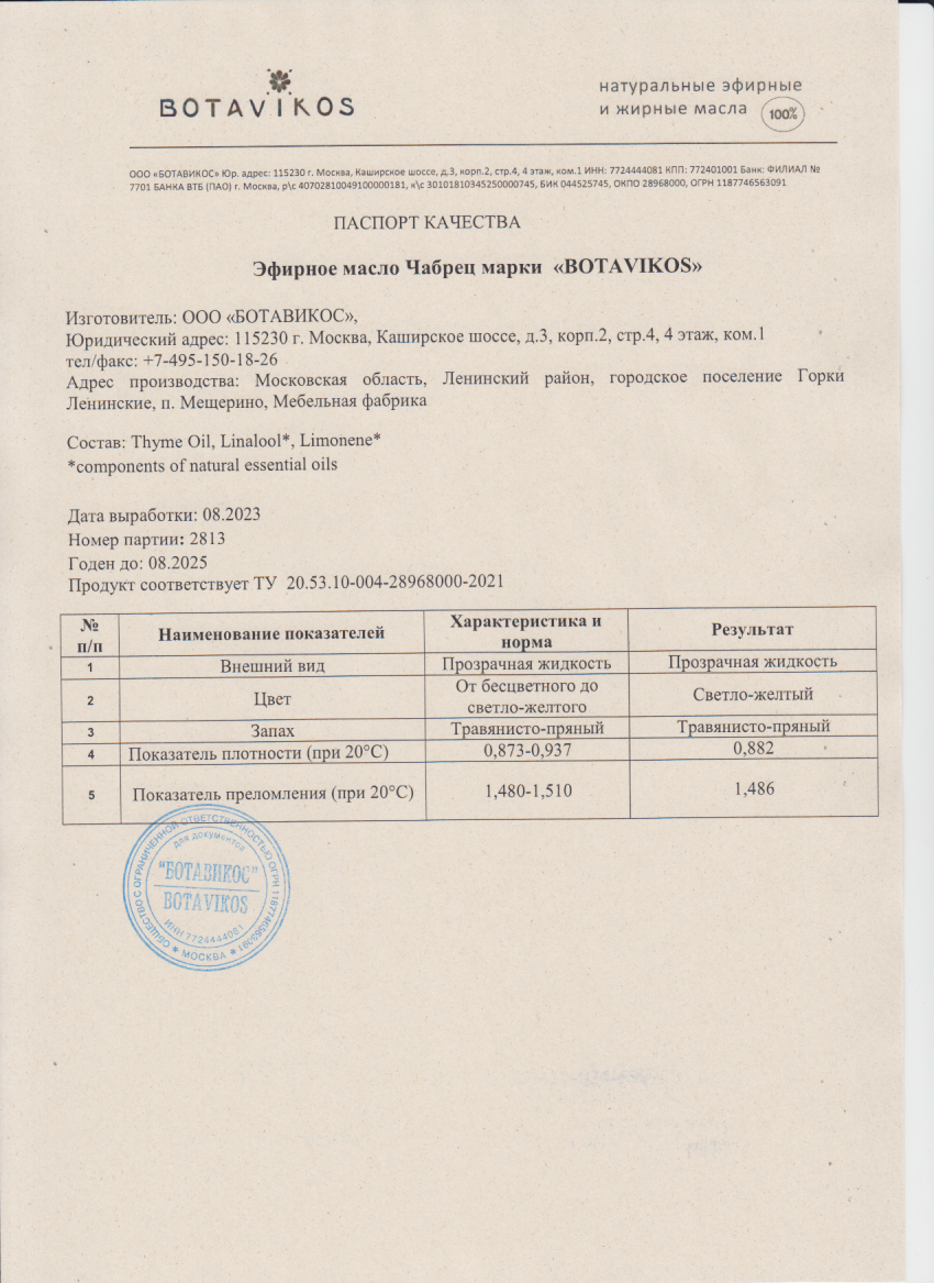 Паспорт №082023